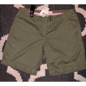 H&M Olive Bermuda Shorts - Size 12 - NWT